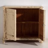 Petite armoire blanche ancienne (vers 1920) #51