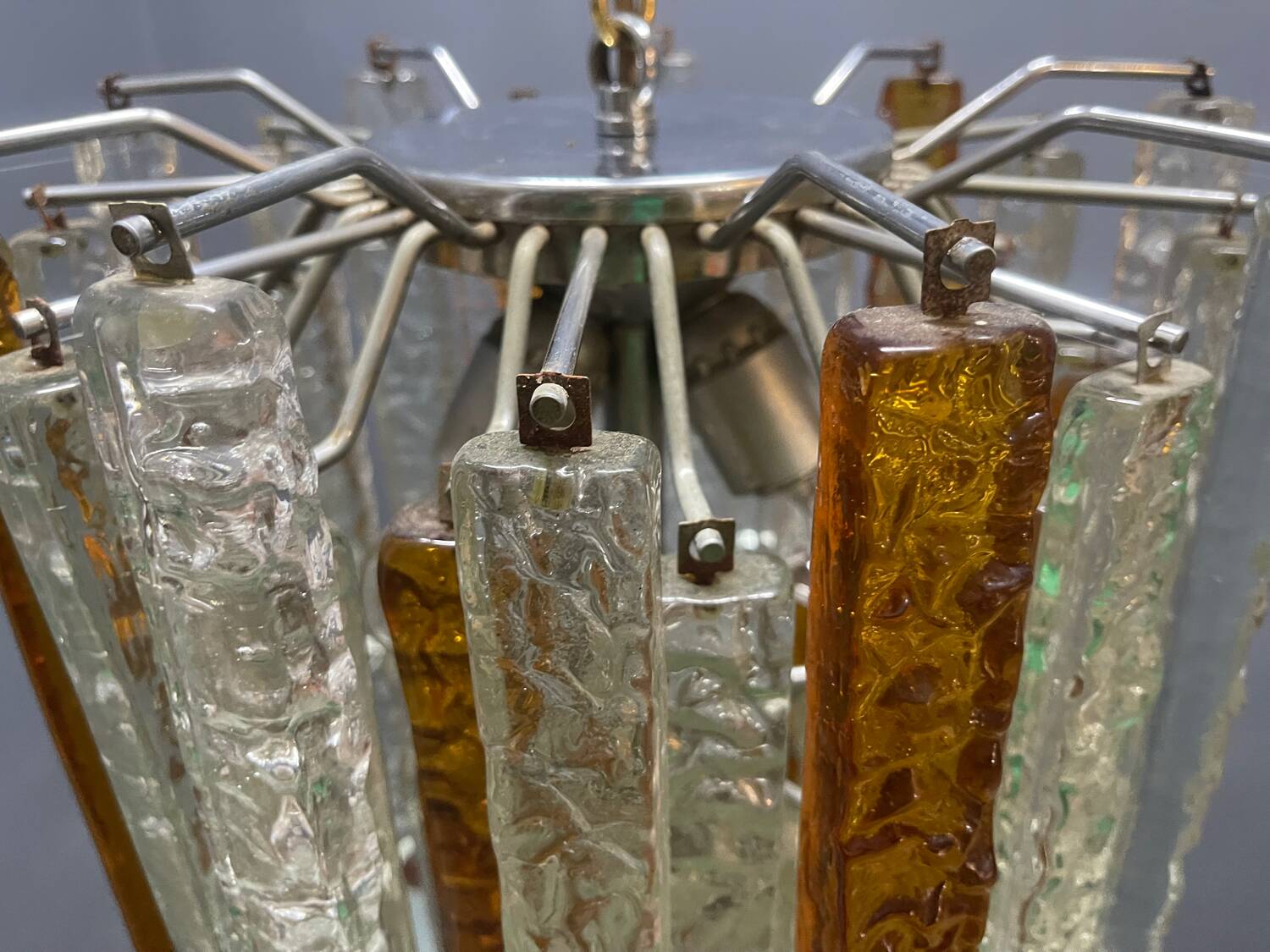 Murano Glass Chandelier by Toni Zuccheri 