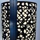Lampe vase du milieu du siècle avec abat-jour japonais