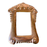 Art nouveau copper metal photo frame