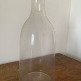 Ancienne grande bouteille soufflé collection verrerie