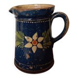 Ancien pot à lait en terre vernissée