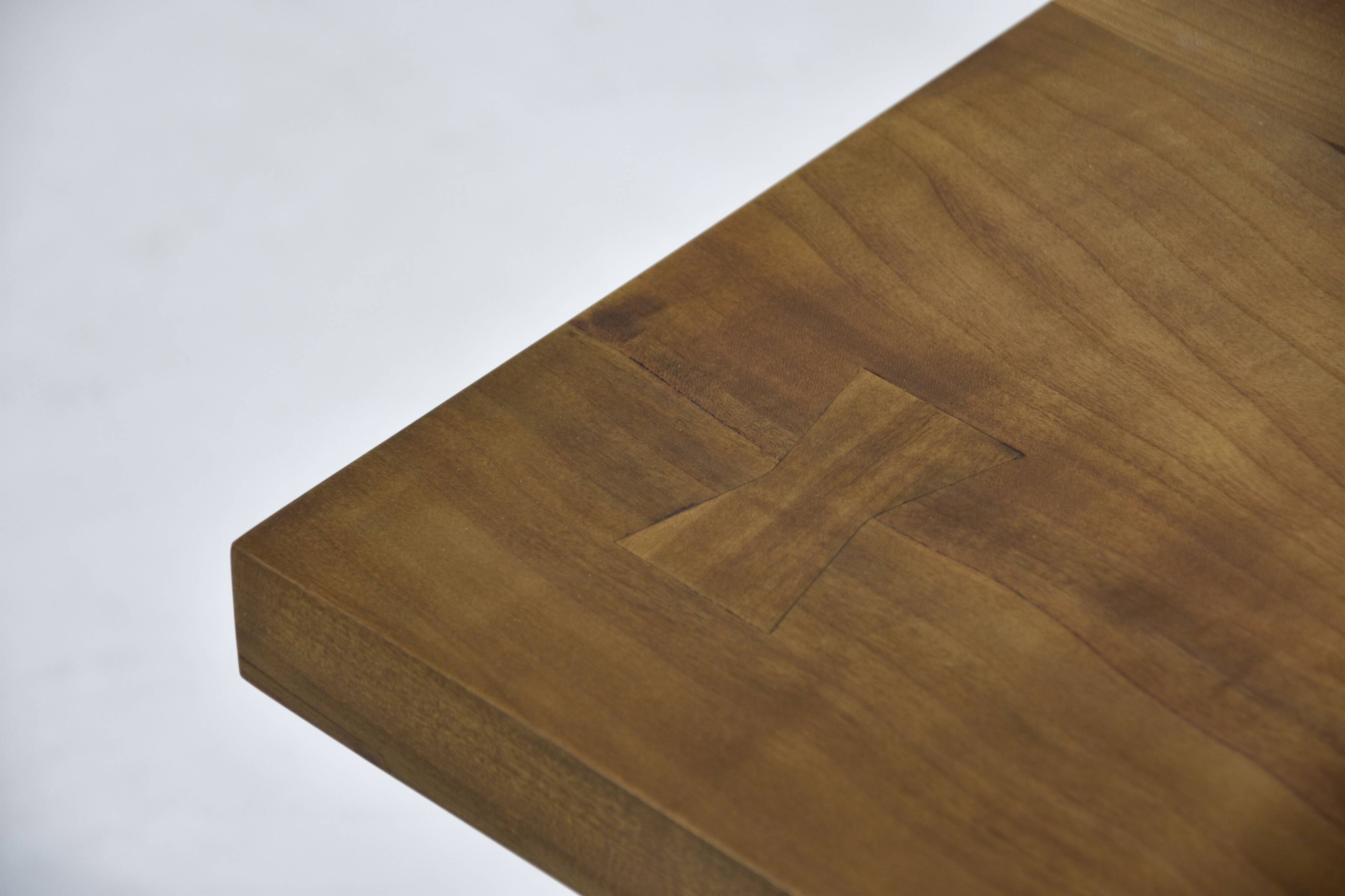 Grande table basse Onda – cerisier