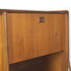 Vintage dutch teak buffet with showcase 1960
