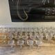 Beau lot de verres en cristal de Saint Louis