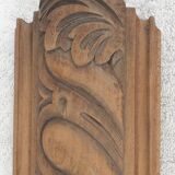 Fronton en bois ancien