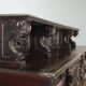 Antique neo-Renaissance walnut buffet, Italy, 19th century