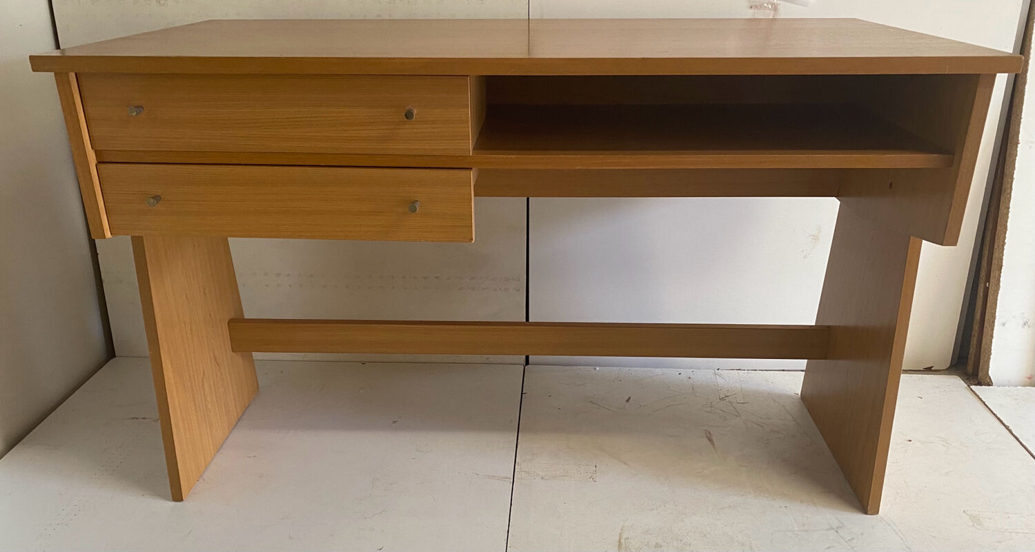 Scandinavian vintage desk and armchair