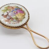 Porcelain pocket mirror