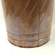 Copper office trash can