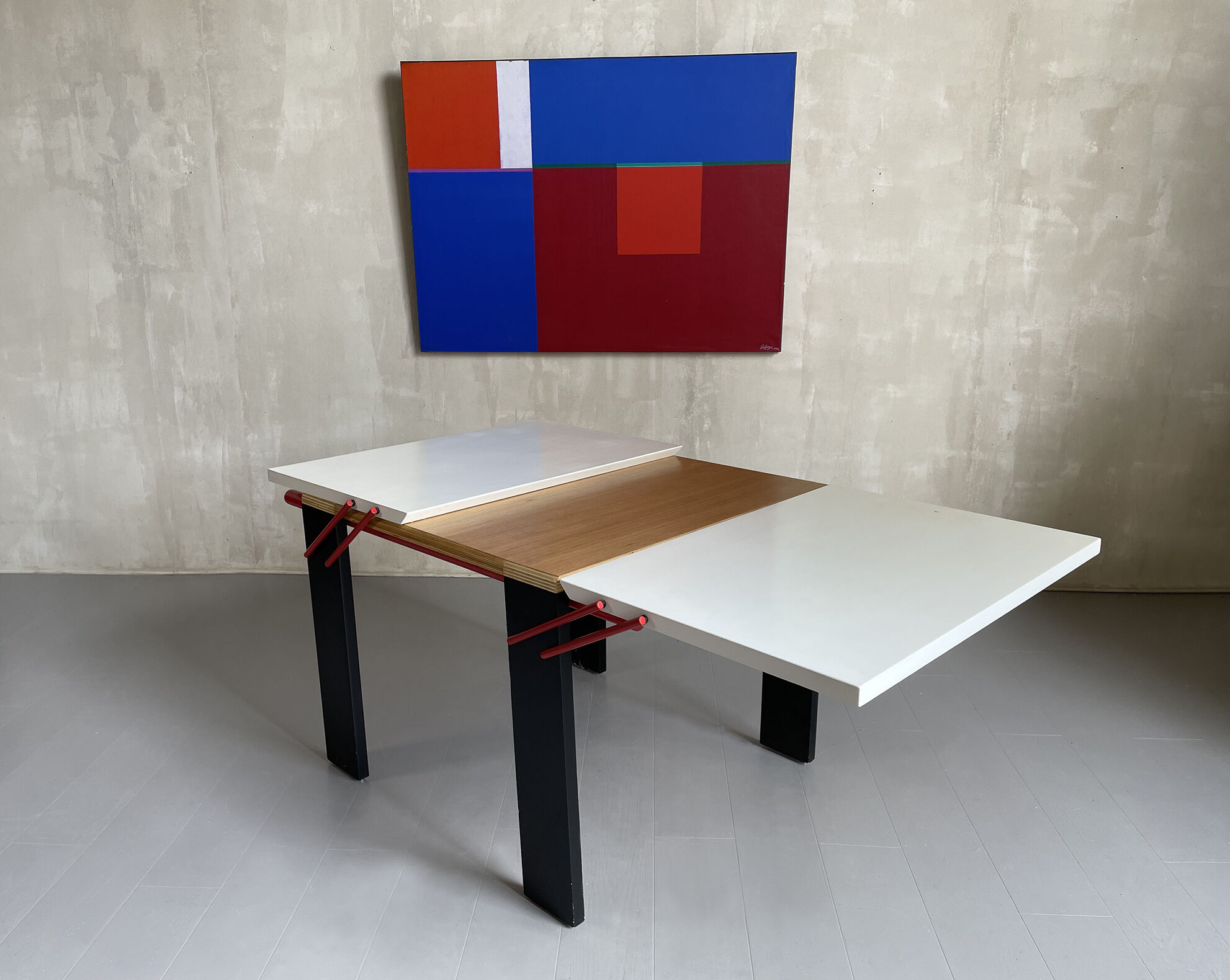 Table Achab, Lorenzo and Stefani for Palluco 1980