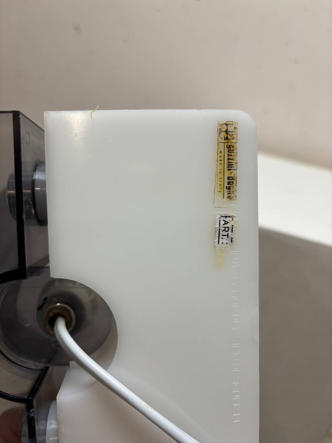 Sirio lamp, Harvey Guzzini, Brazzoni 1970