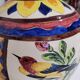 Céramique vase majolique italienne vintage Telly décoration italien
