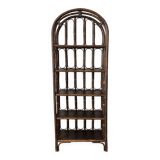 Vintage rattan shelf