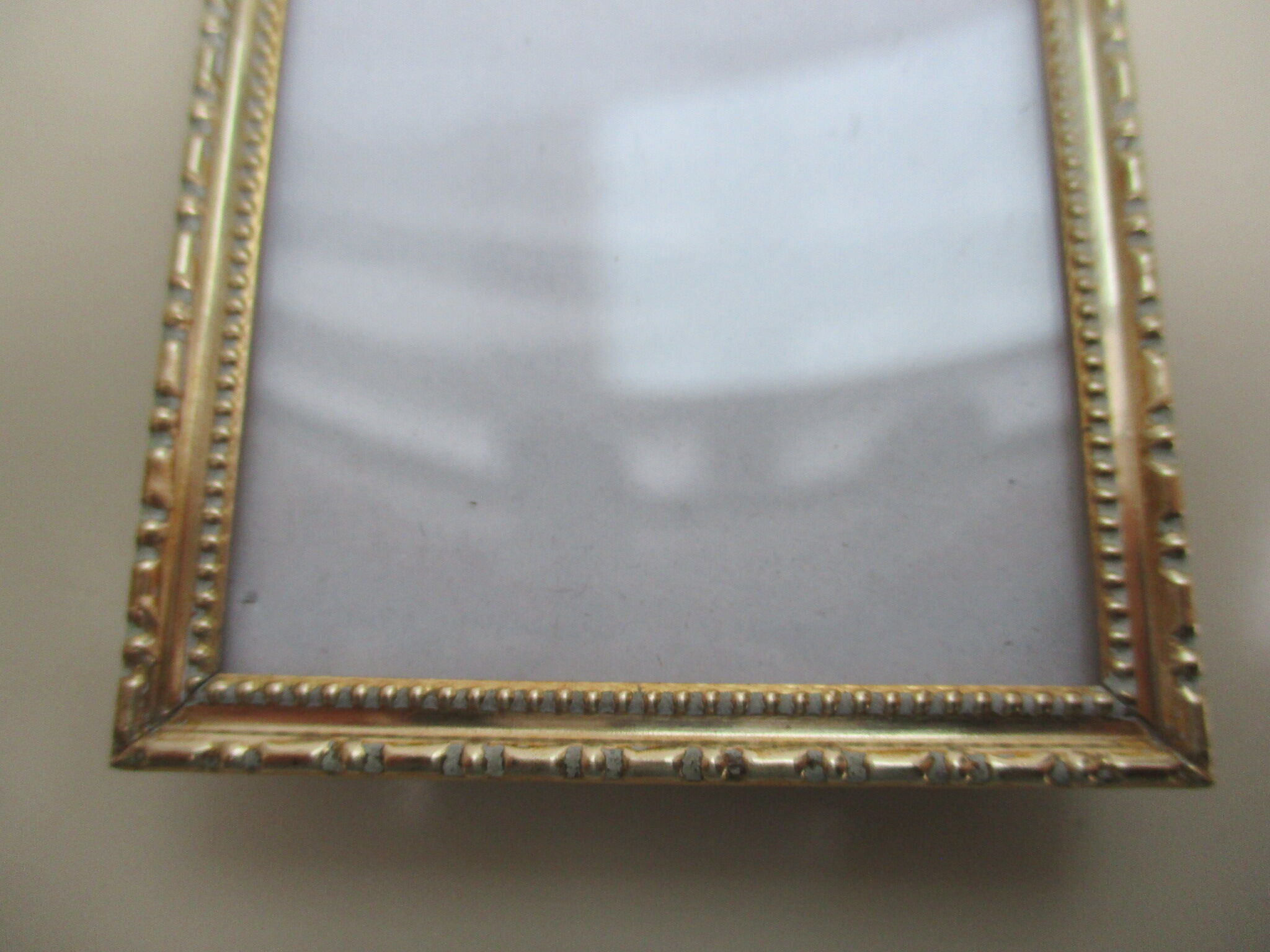 Brass photo wall frame