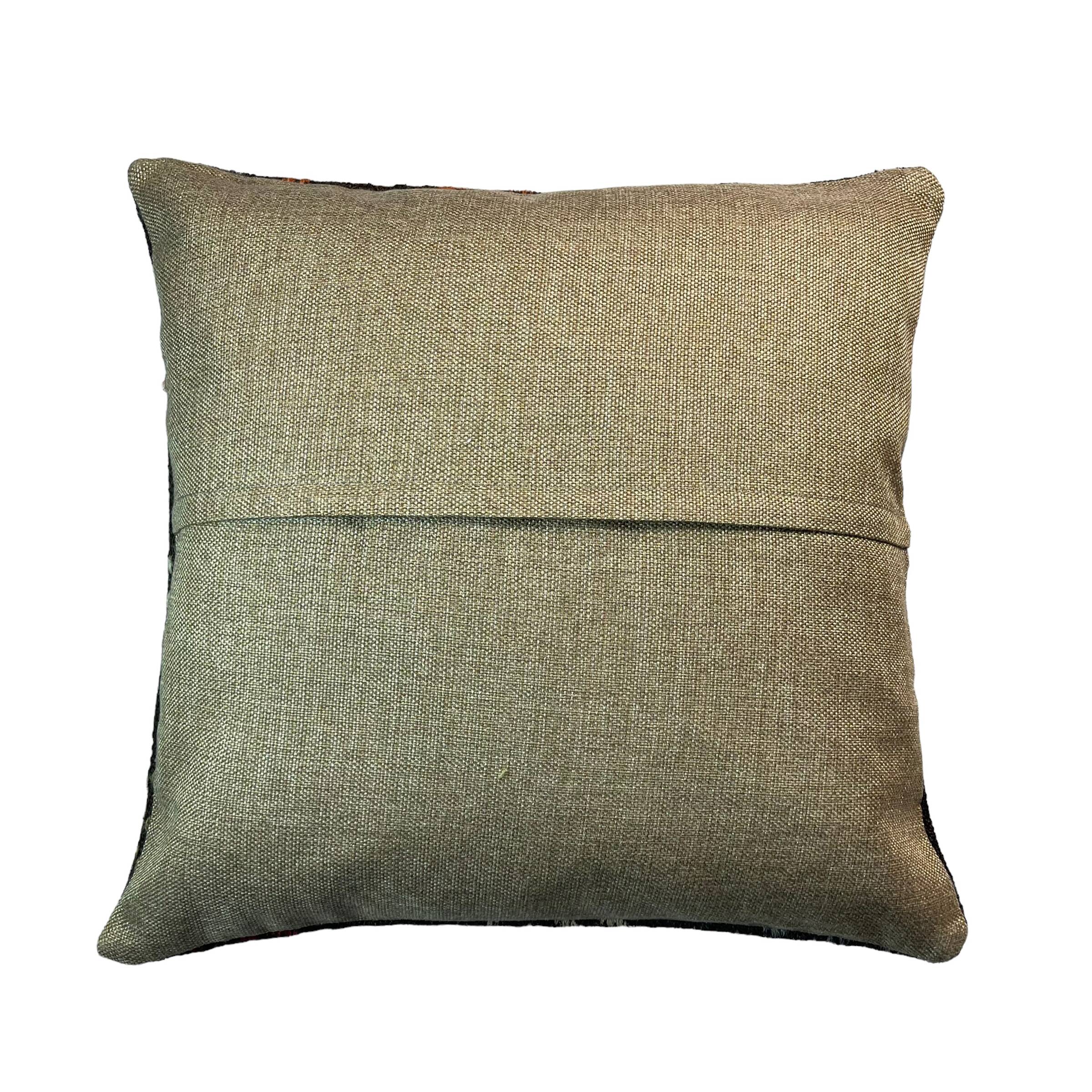 Vintage Turkish Kilim Cushion Cover , 55 x 55 cm