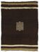 Small Vintage Anatolian Kilim Brown and Beige 165 x 128 cm