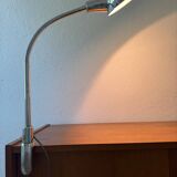 60s industrial style chrome desk lamp