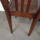 Paire de fauteuils bridge en bois