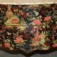 Antique Chinoiserie Commode Hand-Painted with Marble Top