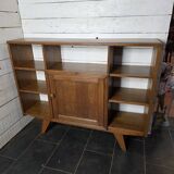 Vintage 60s bookcase sideboard