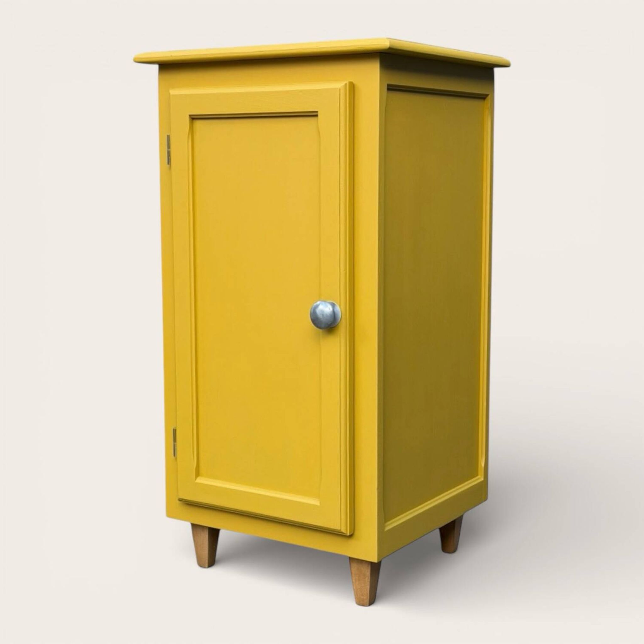Buffet parisien art déco ocre jaune