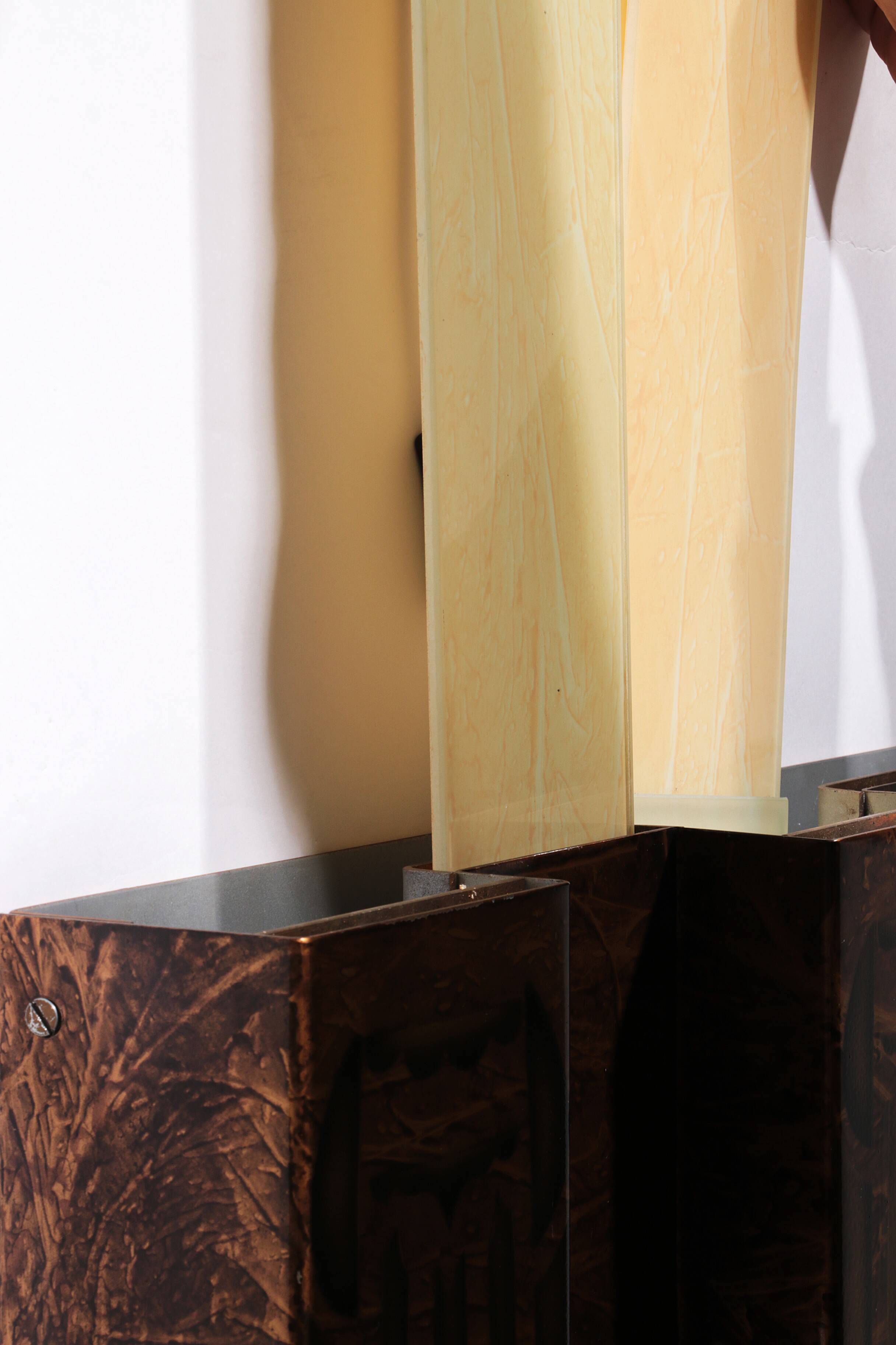 Very large, rare wall lamp from the Thalia Theater IJmuiden, 1930