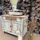 Meuble rangement vintage/ Meuble métier
