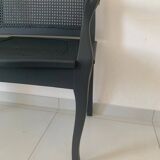 Old cane bench
