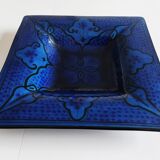 Empty square pocket oriental turkish ceramic
