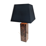 Mordorated lacquered lamp circa 1970