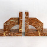 Pair of marble bookends