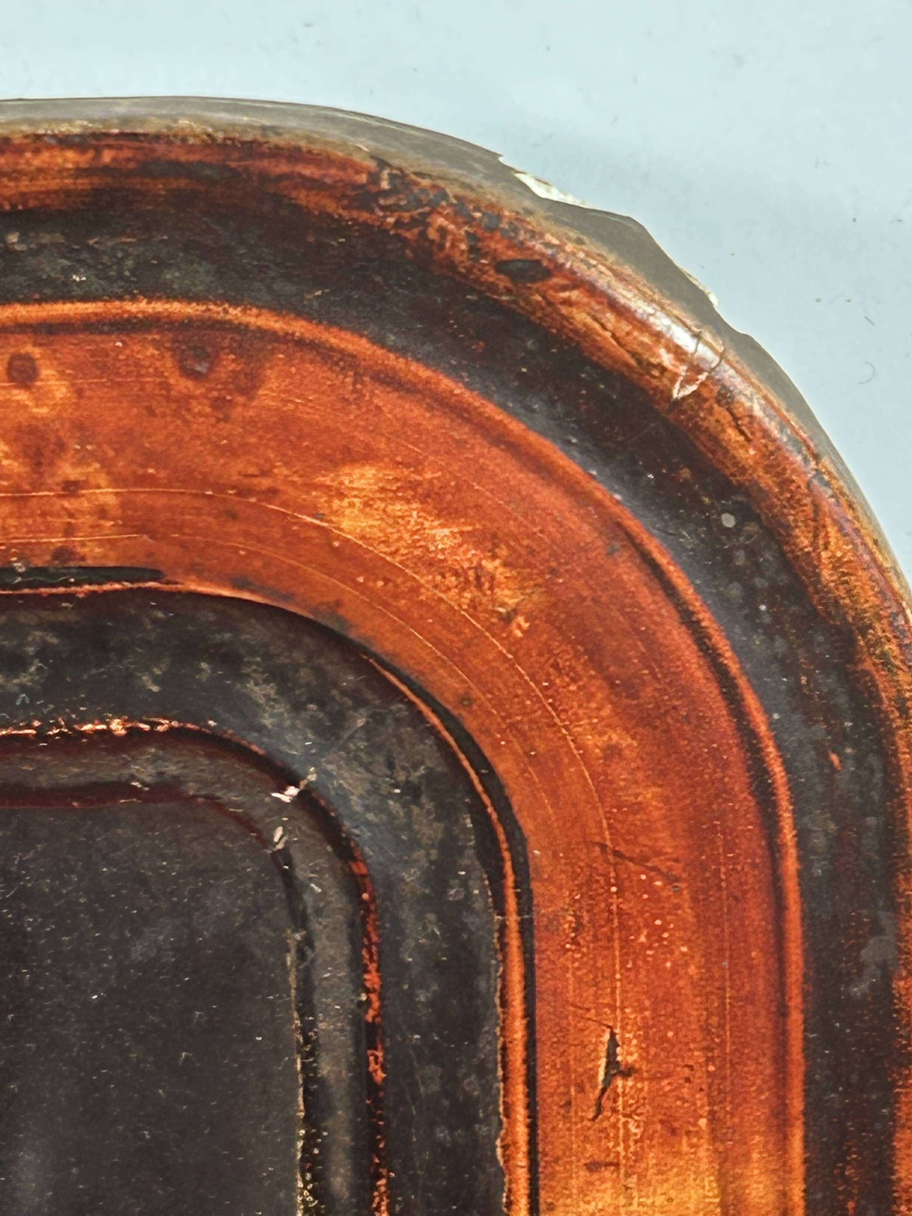 Louis-Philippe mercury mirror 32.5 x 38.5 cm