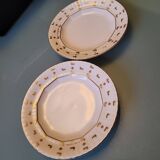 Set of 2 Lancel empty plates/pockets