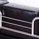 Bauhaus Sofa in Chromed Steel and Leather by Robert Slezák, Czech, 1930s