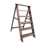 Foldable wooden ladder 5 steps to 1920/30