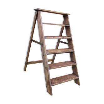 Foldable wooden ladder 5 steps to 1920/30
