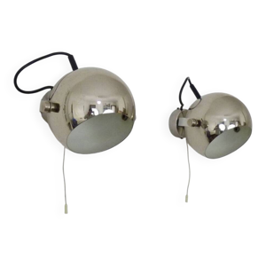 Paire d'appliques murales