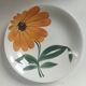 Vintage 1970s orange floral Gien cup