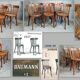 Lot 6 chairs Baumann no.108