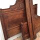 Tête de lit et pied en chêne largeur -140cm- hauteur -150cm- profondeur -7cm-  hauteur de pied -90cm-  longueur -200cm