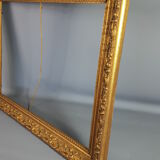 Old wooden frame - golden stucco period 1900 66x50cm, leaf 57x41 cm S26