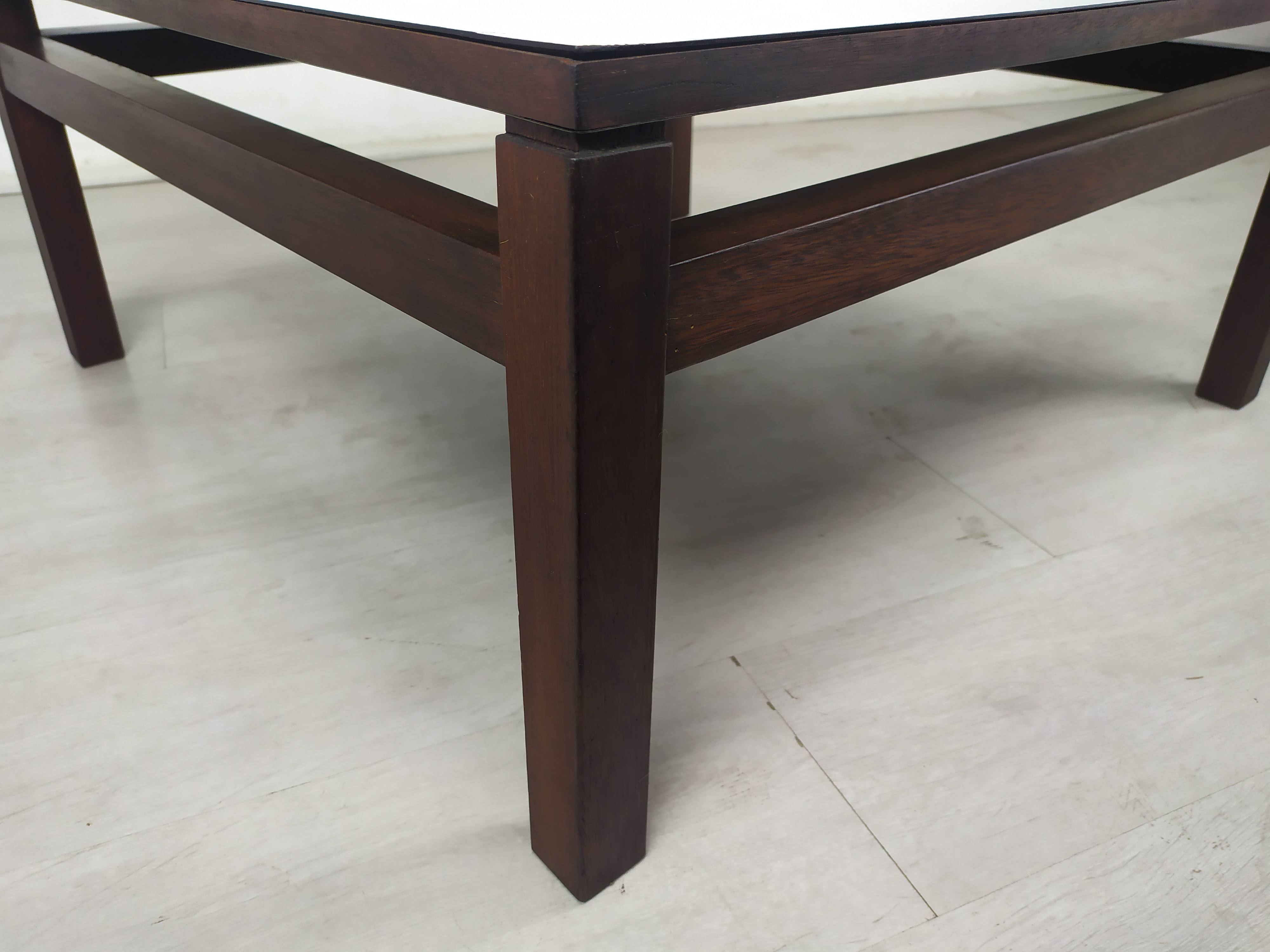Scandinavian square coffee table