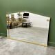 XL Elegant Neoclassical Style Mirror by Deknudt, 1980s. Belgium