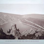 Le Lac Blanc, Hautes-Vosges, planche photo imprimée en 1942.