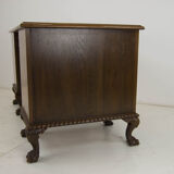 Art nouveau freestanding writing table, 1920s
