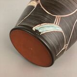 Abstract ceramic pottery vase by Sawa Franz Schwaderlapp, Germany, 1950s