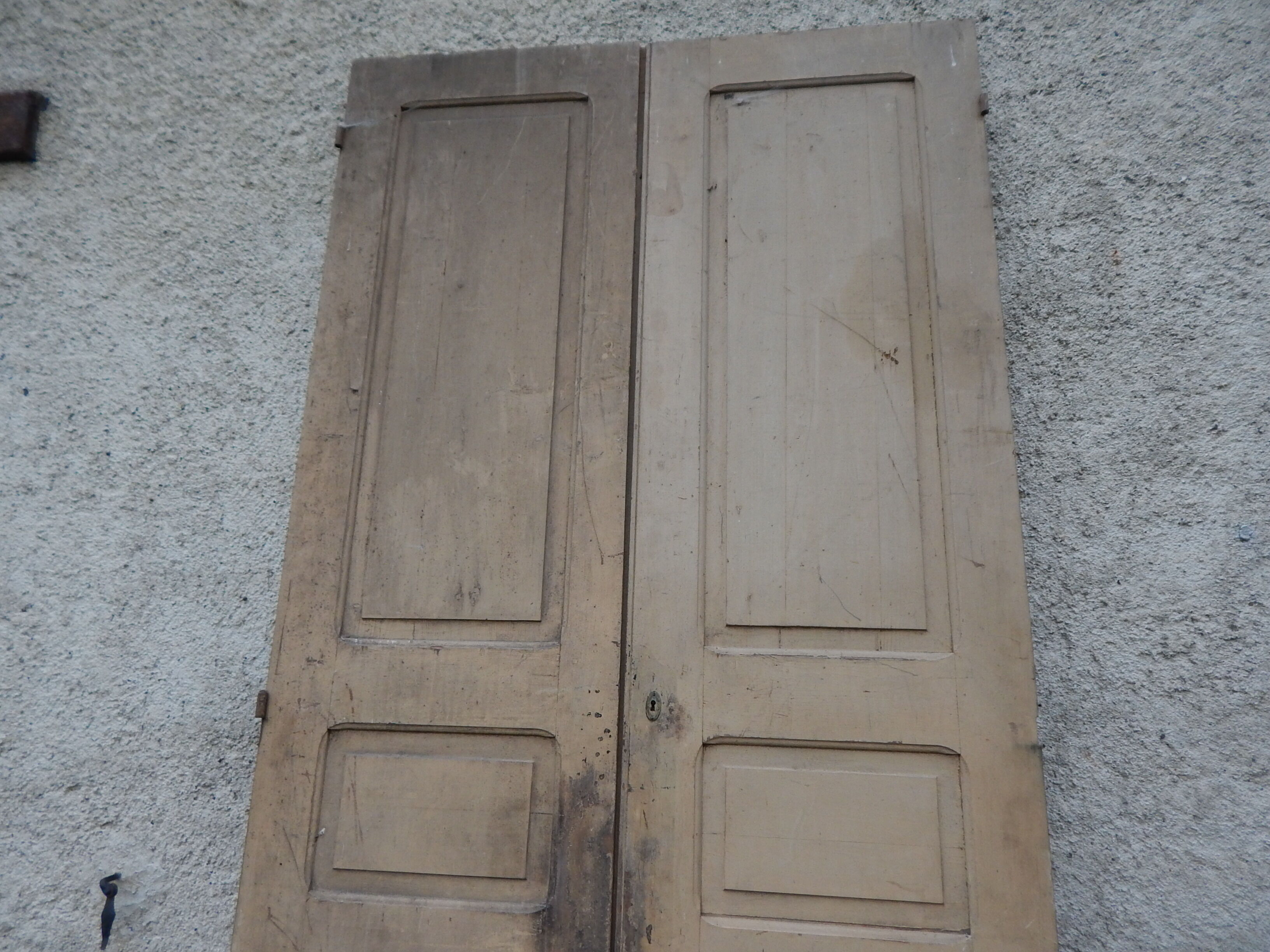 Old castle doors
