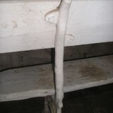 Garden bench oak and cast iron late nineteenth