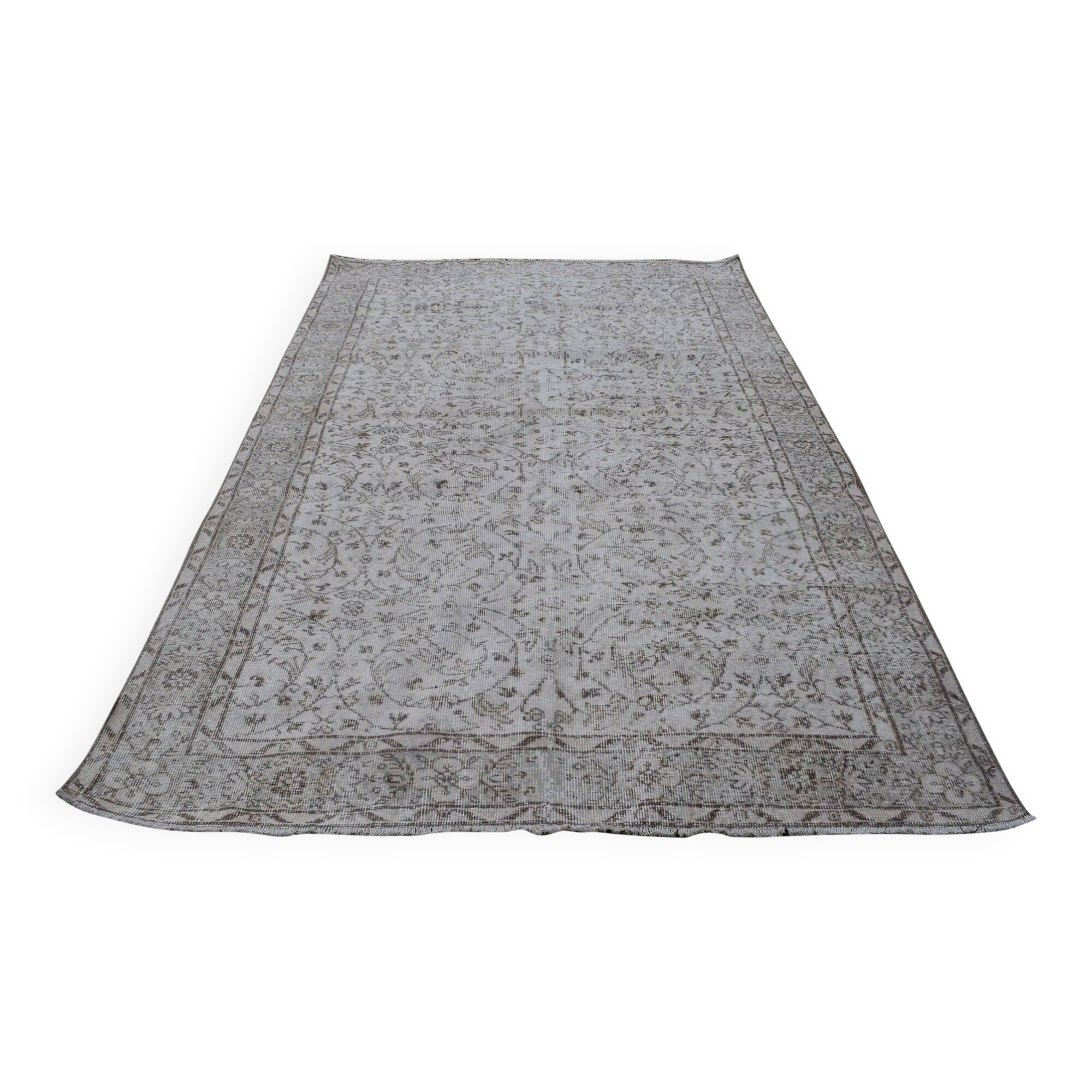 Vintage Turkish Oushak rug 168x290 cm